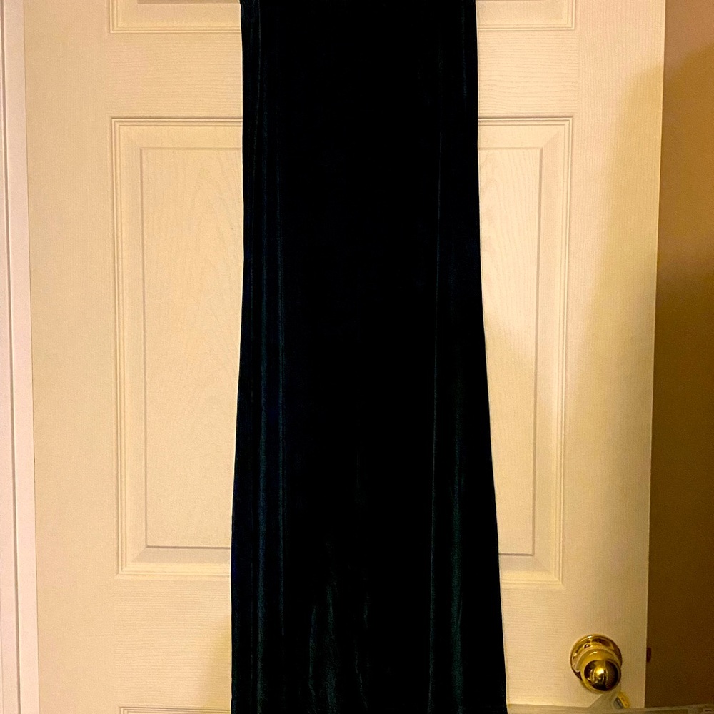 Dark Green Full Length Skirt